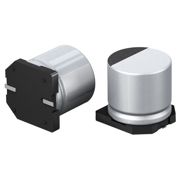 100uF @ 25V SMD Aluminum Electrolytic Capacitor - (AD68798)