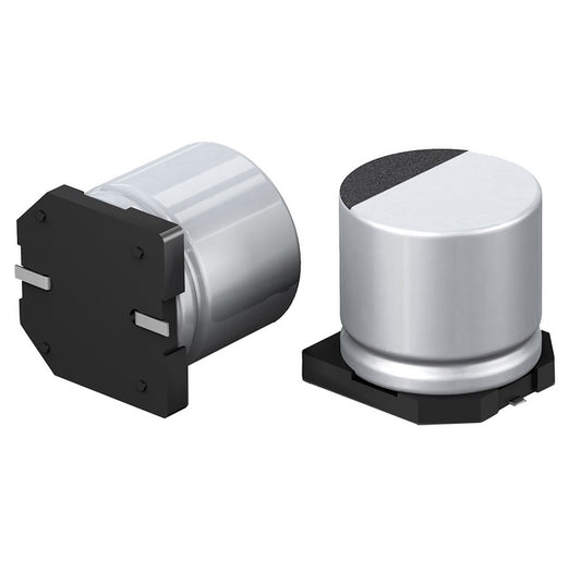 100uF @ 25V SMD Aluminum Electrolytic Capacitor - (AD68798)