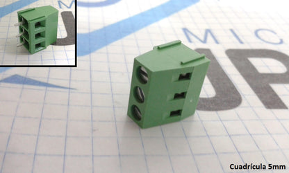 DG128-3 Bloque Terminal 3 Polos 5mm - (AD7950)