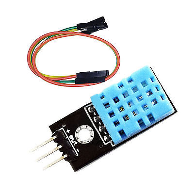 DHT11 Temperature & Relative Humidity Sensor Module - (AD23102)