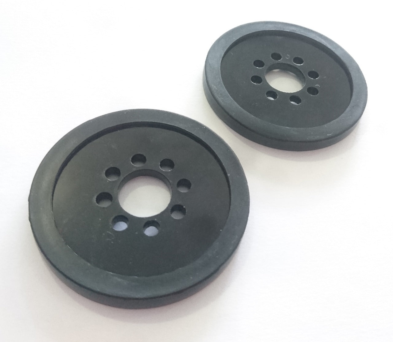 Precision Disc Wheel - 2" (Black, 2 Pack) [ROB-12537] - (AD31528)