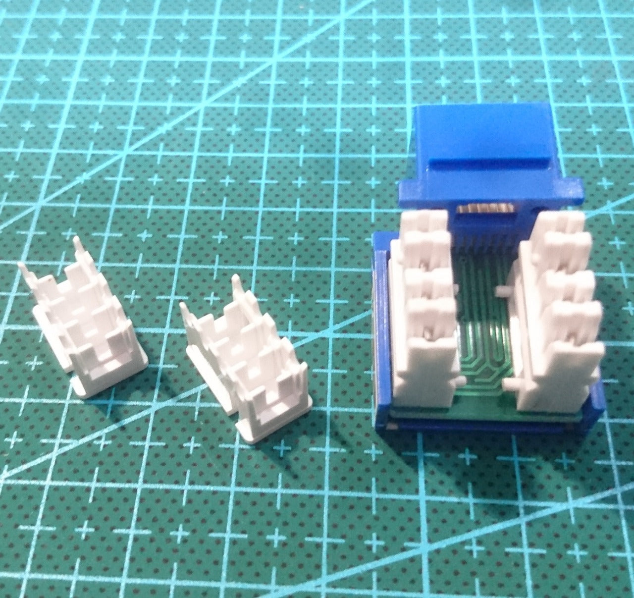 23-N018BL RJ-45 Cat-5 Modular Jack - (AD31856)
