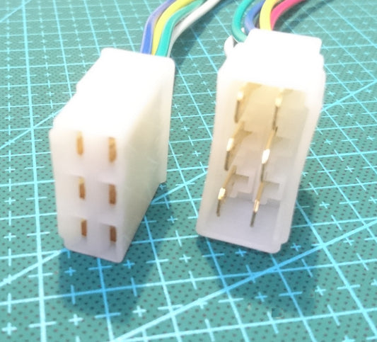 6-Way Plastic Multi-Connector [SQ-042] - (AD31558)
