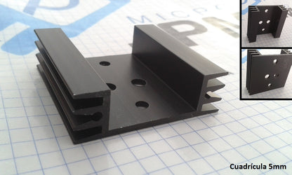 AK109 TO-3 Heat Sink Aluminum - (AD612)