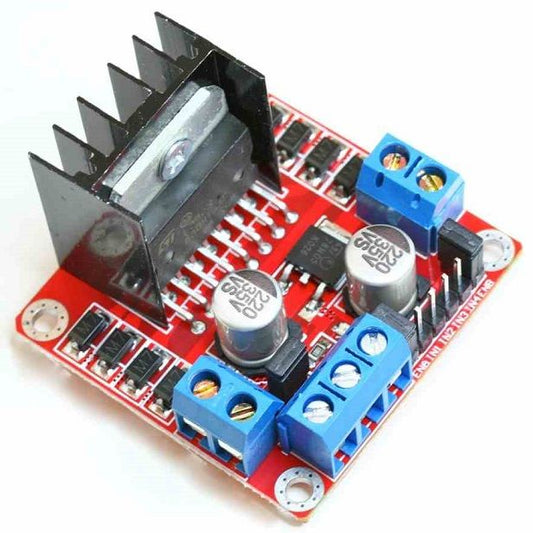 L298 Dual H-Bridge Motor Driver (Red) - (AD15576)