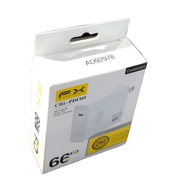 CIG-PDU03 Type-C Fast Wall Charger 66W - (AD92978)