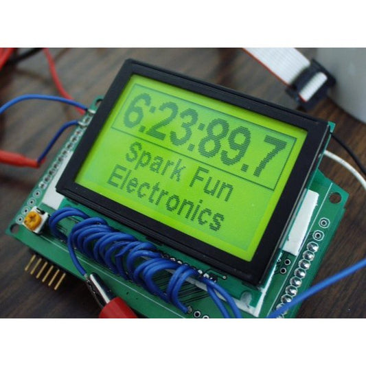 Graphic LCD 128x64 STN LED Backlight [LCD-00710] - (AD2657)