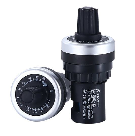 10KΩ LA42DWQ-22 Speed Regulator 22mm Potentiometer 10K - (AD69894)