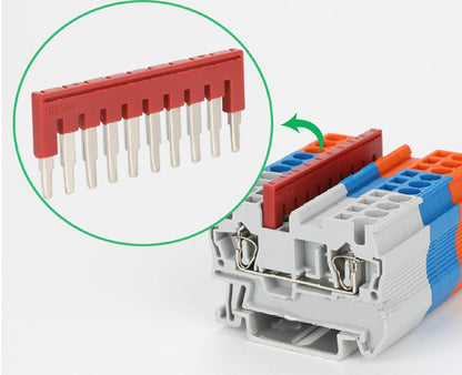 FBS10-5 Plug-in Bridge for ST & PT DIN Rail Terminal Blocks - (AD80603)