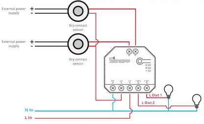 Sonoff Dual R3 2-Gang Dual Relay Module - (AD80113)