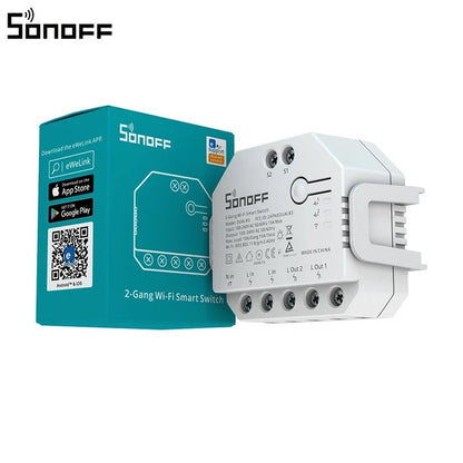 Sonoff Dual R3 2-Gang Dual Relay Module - (AD80113)
