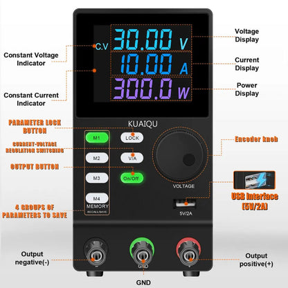 SPPS305D-232 Programmable Switching Power supply: 30V @ 5A - (AD36975)