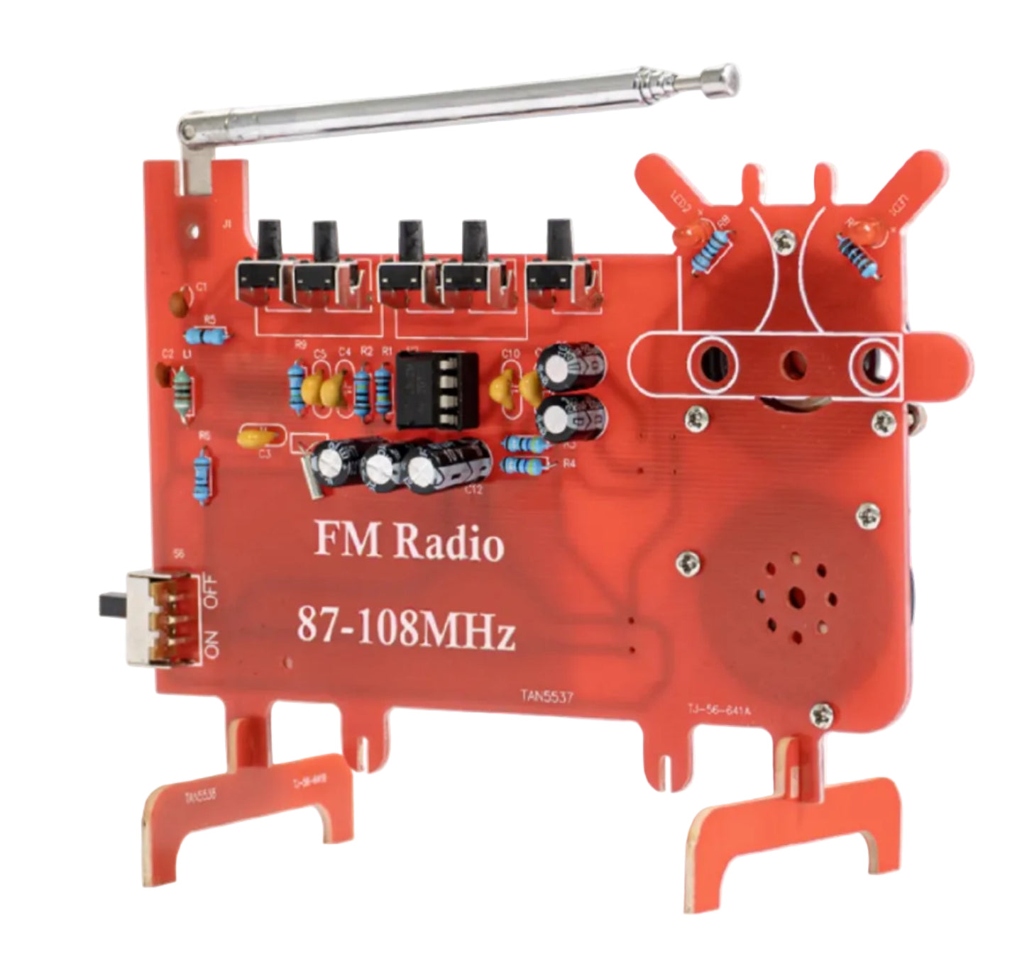 DIY FM Radio Electronic Soldering Kit - (AD30417)