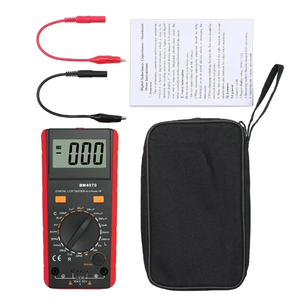 BM4070 LCR Meter LCR Multimeter Tester - (AD23162)