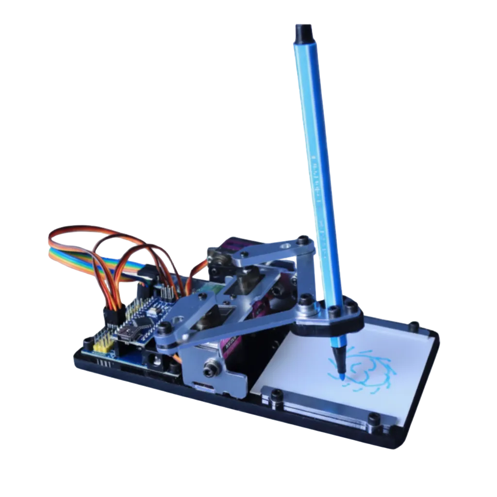 XY Plotter Robot Arm with MG90 For Arduino NANO (DIY Kit) - (AD50890)