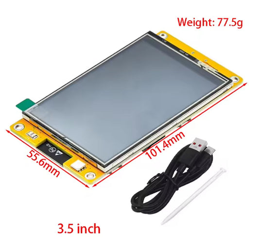 ESP32 Development Board WiFi Bluetooth 3.5'' Display TFT Module Touch Screen - (AD25691)
