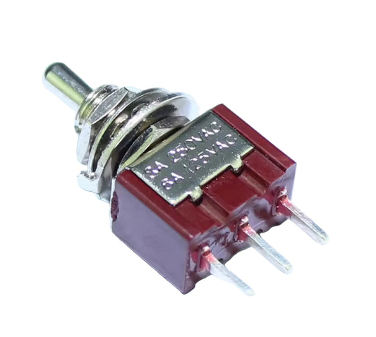 MTS-103 Toggle Switch SPDT ON-OFF-ON With PCB Pin - (AD80606)