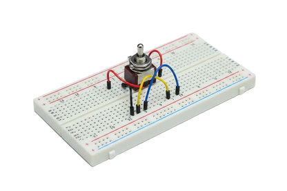 MTS-103 Toggle Switch SPDT ON-OFF-ON With PCB Pin - (AD80606)
