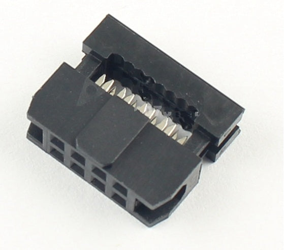 2x4 Female Ribbon Crimp Connector - 8 Pin - (AD8259)