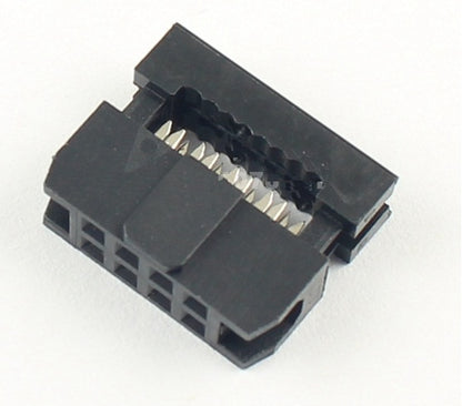 2x4 Female Ribbon Crimp Connector - 8 Pin - (AD8259)