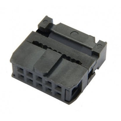 2x5 Female Ribbon Crimp Connector - 10 Pin - (AD114)