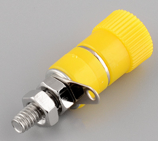 NB-418 Yellow Banana Jack 4mm - (AD17430)