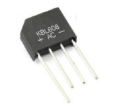 KBL608 Puente Rectificador 800V @ 6A - (AD4404)