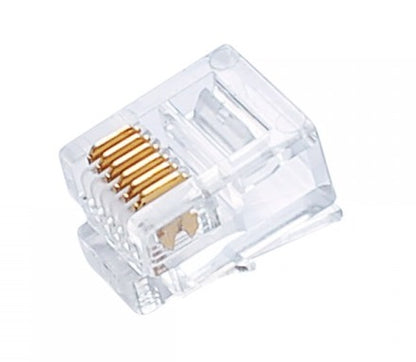 KR-204-6 RJ-12 Modular Connector - (AD26637)