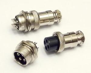 4-Pin Chassis Connector - Panel Mount (male and female) - (AD6007)