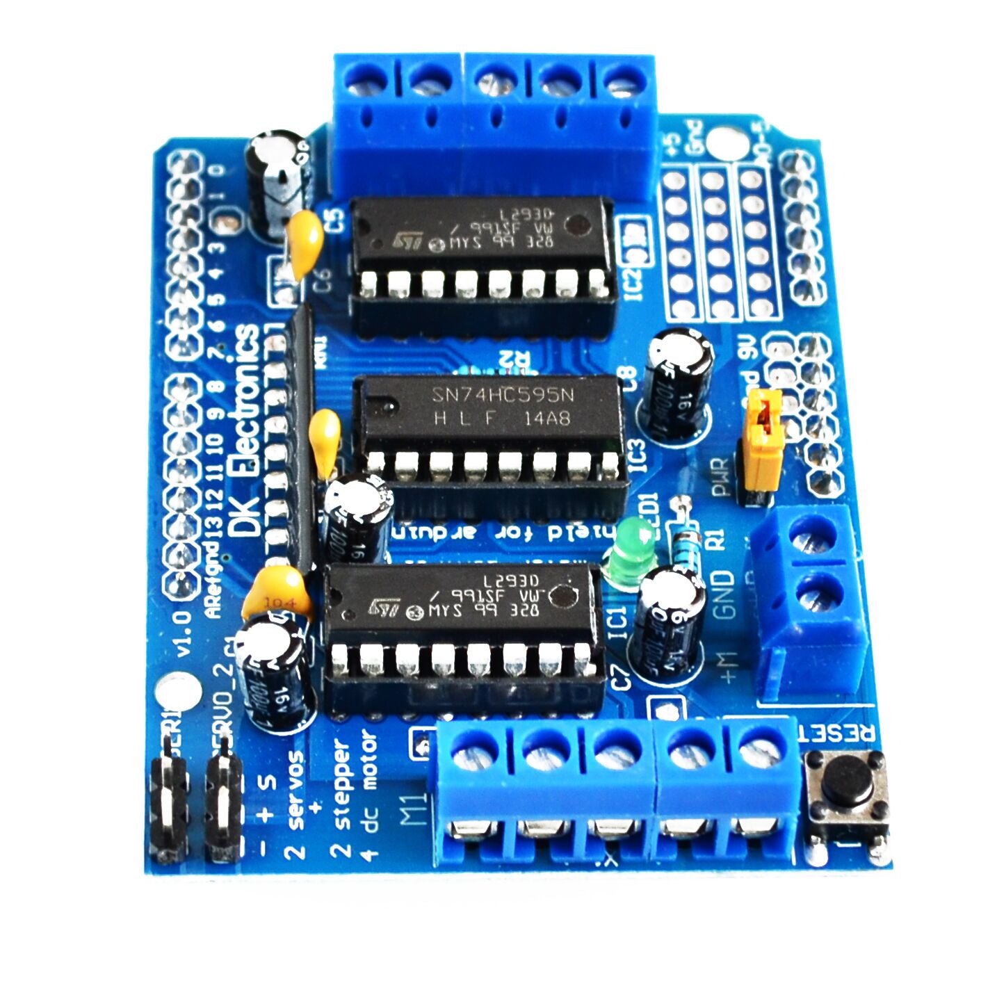 L293D Motor Drive Shield Board - (AD25730)