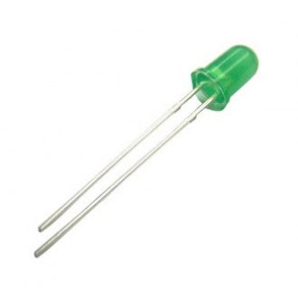 Green LED 5mm Diffused - (AD7796)