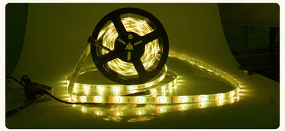 Waterproof RGB LED Strip 12VDC + IR Control 28 Keys + Power Supply - (AD25137)