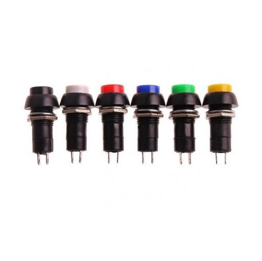 PBS-11A Green Momentary Push Button 12mm - (AD52139)
