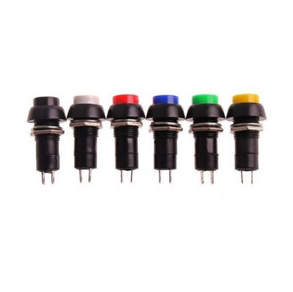 PBS-11A Green Momentary Push Button 12mm - (AD52139)
