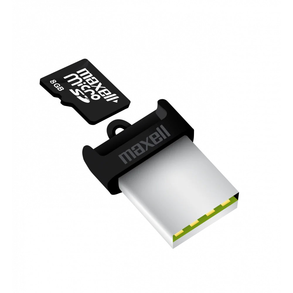 Maxell MicroSD USB Reader - (AD81802)