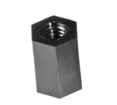 M3 6mm Nylon Spacer Black Female-Female - (AD25370)