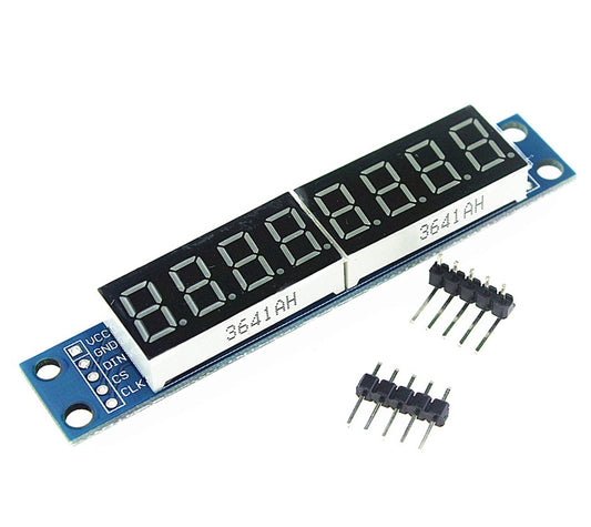 MAX7219 8 Bit 7-Segment Digital Tube Red Display - (AD23450)