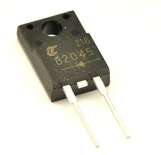 MBRF2045 Schottky Rectifier 45V @ 20A - (AD18505)