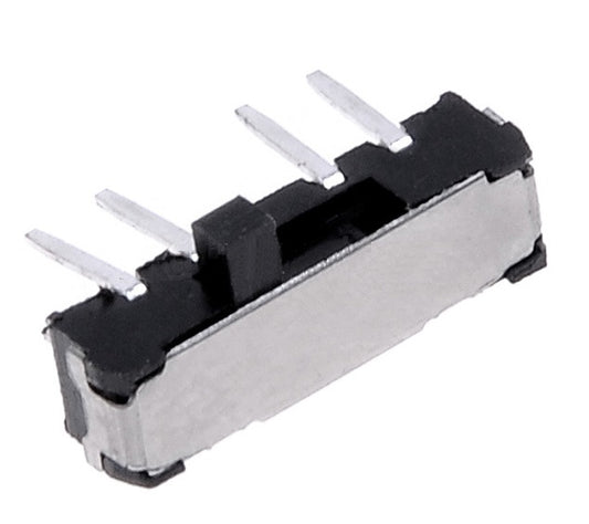 MK-23D38 Mini Slide Switch 2P3T Through Hole 0.3A 6VDC - (AD17110)