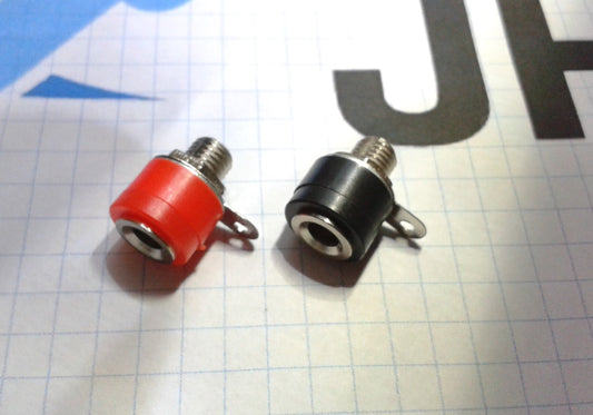 NB-415 Red 4mm Banana Jack - (AD6385)