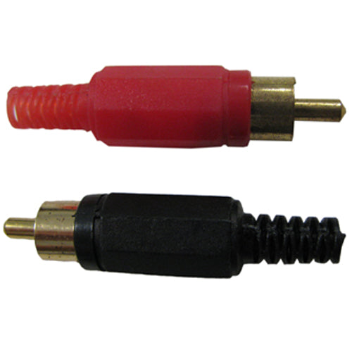 P-115A Conector Plug RCA Plastico - (AD12231)