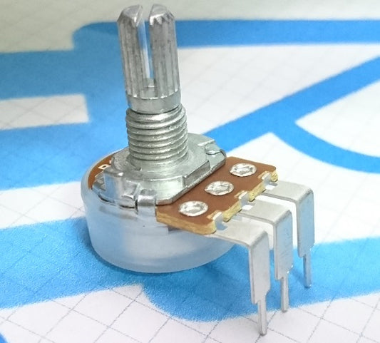 B10K Potenciometro Lineal Rotativo 10KΩ PCB - (AD9206)