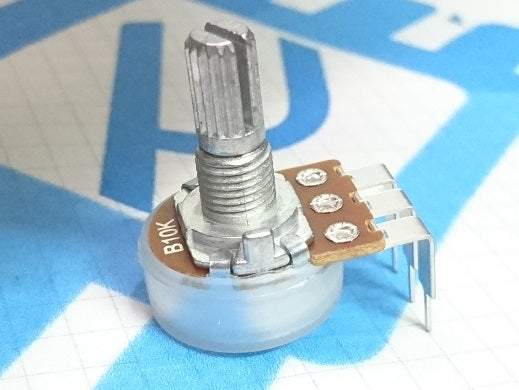 B10K Potenciometro Lineal Rotativo 10KΩ PCB - (AD9206)