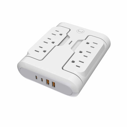 PW5086WT Powerpod Swivel Wall Tap W/ USB Ports - (AD60450)