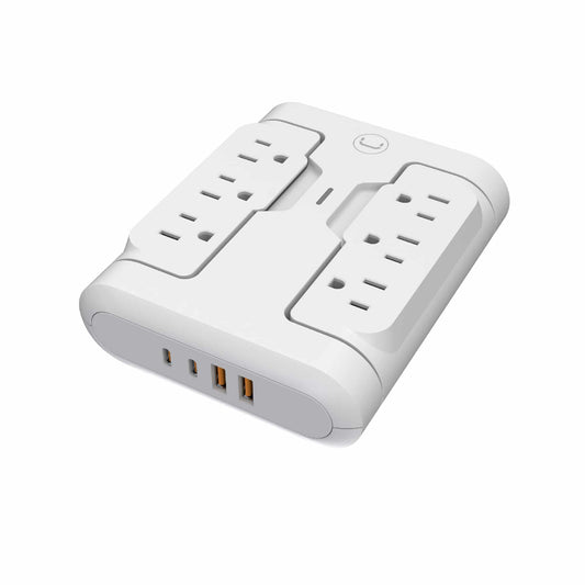 PW5086WT Powerpod Swivel Wall Tap W/ USB Ports - (AD60450)