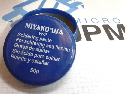 W-2 Miyako Pasta p/ Soldar 50g - (AD4675)