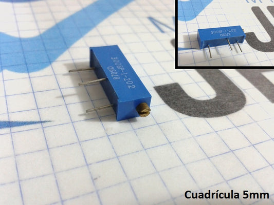 2KΩ (3006P-1-202) Potenciometro Precision - (AD1503)