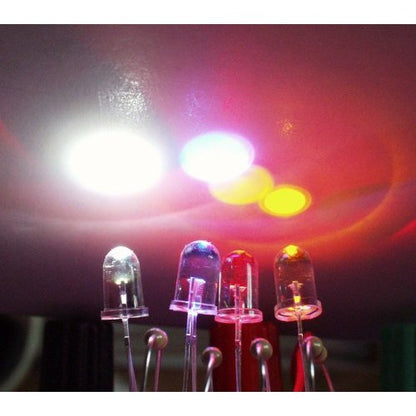 LED 5mm Red Flashing Water Clear - (AD66985)