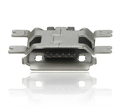 Micro USB Type B Female 5Pin Socket 4 Legs SMD Connector - (AD14954)