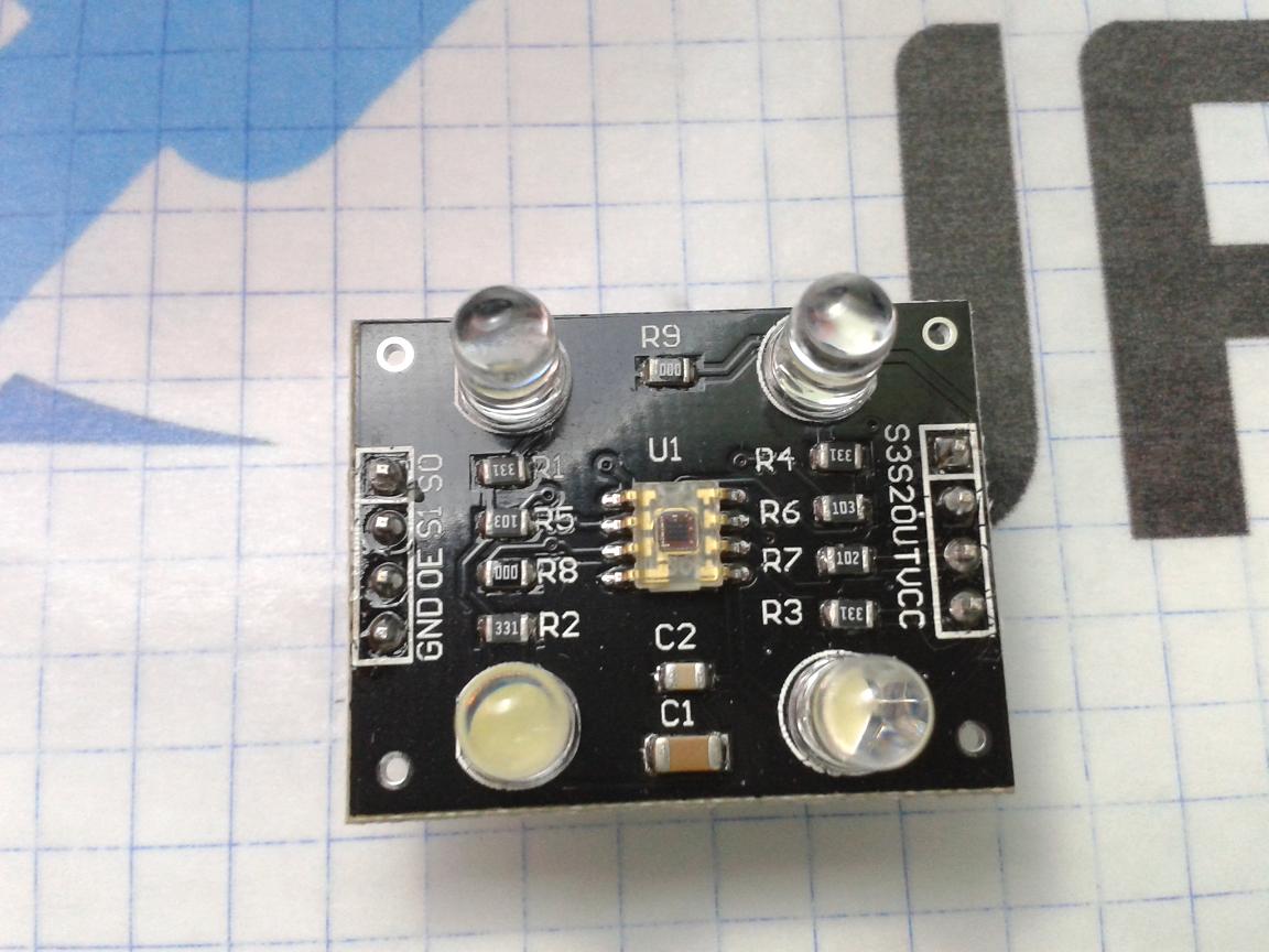 TCS230 [TCS3200] Sensor Reconocimiento Color - (AD4444)